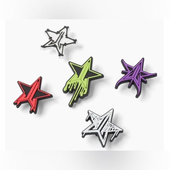 NWT Jeffree Star - 5 Piece Shoe Charms Multi Color “Spooky” - Picture 2 of 4